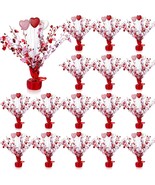 Lyrow 18 Pack Valentine&#39;s Day Metallic Foil Spray Centerpieces for Table... - $100.99 CAD