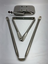 Ford Truck OBS 80-96 West Coast Towing mirror Logo Stainless F250 F350 3... - $153.45