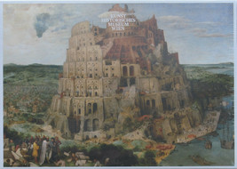 Piatnik Tower of Babel 1000 pc Jigsaw Puzzle Pierre Bruegel the Elder - £14.23 GBP