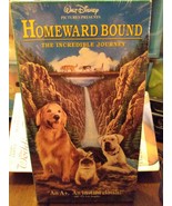 Walt Disney Homeward Bound VHS The Incredible Journey 1993, Sealed •New!• - $242.38 MXN