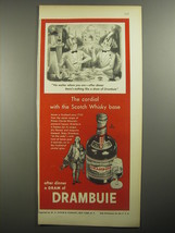 1956 Drambuie Liqueur Ad - No matter where you are - after dinner - £14.85 GBP