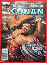 The Savage Sword of Conan #200 (August 1992, Marvel Magazine) - $184.76 MXN