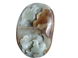 432 Gram Chinese Nephrite Jade Boulder carving - $292.05