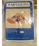 New NIP Temptations Victorian Hat Needlework Kit Wall Hanging #0110 Free... - £13.43 GBP