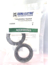 Replacement Gasket Black 2-PACK - Sigma Engineered Solutions 14004 - $0.99