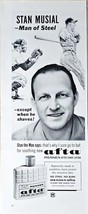 MENNEN AFTA AFTER SHAVE - Stan The Man - Stan Musial - 1964 Vintage Prin... - $203.15 MXN