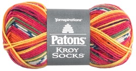 Patons Kroy Socks Yarn-Mexicala Stripes - £14.66 GBP