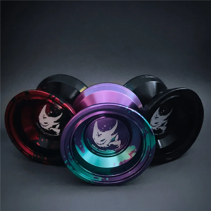 BEBOO YOYO Devil Imp Pattern Alloy Unresponsive Yoyo 10 Ball Bearing Yoyo for - £14.08 GBP