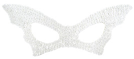 BAT MASK SEQUIN WHITE - $88.56 CAD