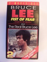 Real Bruce / Fist of Fear VHS Bruce Lee VHS Video Tape Box Set Lot - £7.63 GBP