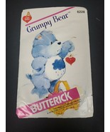Butterick Grumpy Bear 6228 SEWING Pattern Vintage Stuffed Care Bear Doll... - $4.95