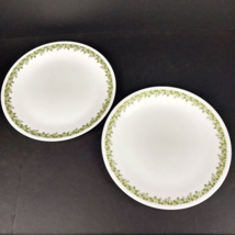 Vintage 2-pc Corelle by Corning Spring Blossom Crazy Daisy 10.25&quot; Dinner Plates - £11.11 GBP
