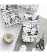 Mythical Ravens Crows Crobie Premium Eco Friendly Decorative Gift Wrappi... - $20.00+