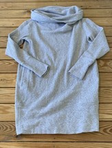 Lululemon Women’s Cowl Neck Long sleeve Dress size M Grey AF - £30.37 GBP