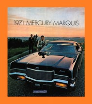 1971 Mercury Marquis Huge Vintage Prestige Color Sales Brochure - Canada - Great - £17.26 GBP