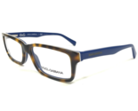 Dolce &amp; Gabbana Eyeglasses Frames DG3148P 2706 Brown Tortoise Blue 53-16... - £84.30 GBP