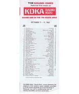 KDKA 1020 Pittsburgh VINTAGE October 11 1965 Music Survey Rolling Stones... - £19.41 GBP