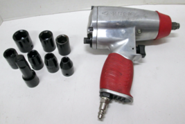 HUSKY TOOLS  1/2 AIR IMPACT WRENCH H0205K FP-1 W/IMPACT SOCKETS - $37.99