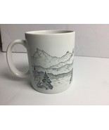 Souvenir Mug Mountain? Philadelphus Lewisii Western Mock Orange Flowers - $32.42 CAD