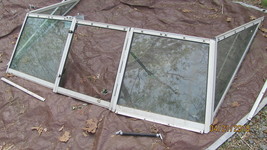 Water Bonnet Boat Windshield 69&quot; Wide 46&quot; Sides 20&quot; Walk Thru NO Glass i... - $320.00