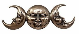 Ebros Triple Goddess Moon Mother Maiden Crone Hanging Wall Decor Plaque 15.25&quot;H - £37.56 GBP