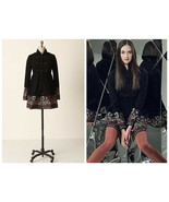 Anthropologie Through-The-Lens Elimovna Coat Plenty by Tracy Reese Sz 6 ... - £111.64 GBP