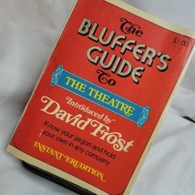 The Bluffer&#39;s Guide to Theater David Frost 1972 Book - £4.33 GBP
