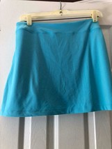 NWT Ladies PUMA Ocean Aqua Blue Atoll Pullon Knit Golf Tennis Skort - si... - $27.99