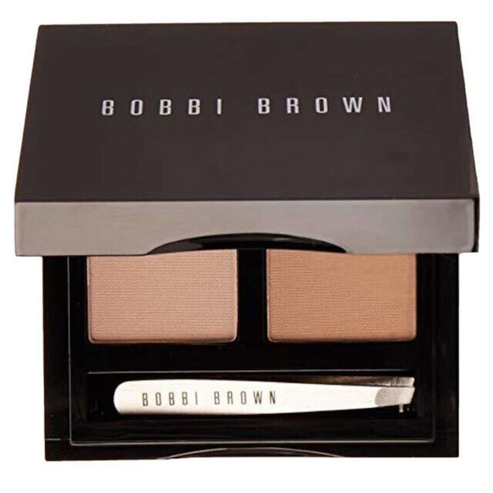 Bobbi Brown | Eyebrow Kit | Light #1 | Cement Birch | w Tweezer & Brush | NIB - $31.68