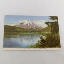 Vintage Washington State Invites Million Mt St Helens Post Card Pre-eruption - £11.42 GBP
