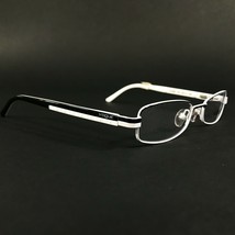 Vogue Eyeglasses Frames VO 3568 764 Black White Rectangular Full Rim 49-17-135 - £36.51 GBP
