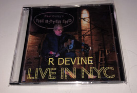 R Devine Live In NYC “Paul Colbys The Bitter End” CD SEALED - £10.90 GBP