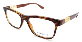 Versace Eyeglasses Frames VE 3319 5354 53-17-145 Havana Monogram Print Italy - £105.11 GBP