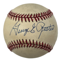 George Pfister Autographed Official National League Dodgers Baseball Beckett - £209.78 GBP