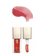 Clarins Lip Comfort Oil RED BERRY 03 Red Softens Soothes Lips .1oz NeW BoX - $20.54 CAD