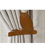 Coastal Theme Lobster Drapery Holdback in Black Rust or Unpainted - $39.00