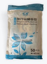 Disposable travel toilet seat cushion covers - 50 pcs. - $9.89
