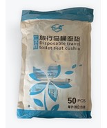 Disposable travel toilet seat cushion covers - 50 pcs. - $9.89