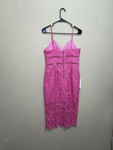 Bardot Roxy Lace Party Cocktail Dress Pink SZ US 6 S  ,EUR 38 ,AUS 10 NEW - £109.41 GBP
