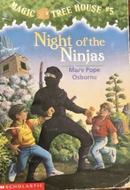 Magic Tree House Night Of the Ninjas Childrens Book Mary Pope Osborne - £3.11 GBP
