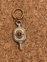 Lions Club International Pendant/ Charm Key Member Gold &amp; Silver Colored - $4.90