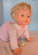 Oopsie Daisy Baby Doll Vintage 1988 w/pacifer blonde/w/blue eyes - £28.77 GBP