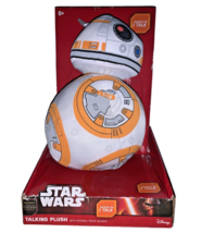 Disney Star Wars Talking BB-8 Droid Plush 8&quot; Stuffed Toy - £6.98 GBP