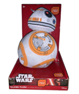 Disney Star Wars TALKING BB-8 DROID PLUSH 8&quot; Stuffed Toy - £7.10 GBP