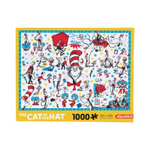 Dr. Seuss The Cat in the Hat 1000 Piece Jigsaw Puzzle Multi-Color - £23.59 GBP