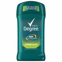 Degree Anti-Perspirant Deodorant Invisible Solid Extreme Blast - 2.7 Oz (6 Pack) - £25.45 GBP