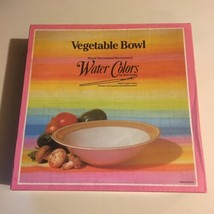Vintage Hearthside Water Colors HORIZON Vegetable Bowl New In Box NIB Serving - £19.35 GBP