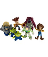 Toy Story Action Figure Set With Woody Buzz Lotso &amp; Aliens - $445.74 MXN