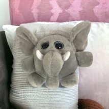 Wild Republic Gray Elephant Plush Stuffed Animal 7&quot; Soft Round Gift Toy Glittery - £11.71 GBP