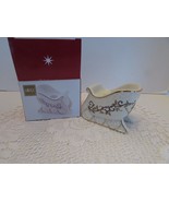 MIKASA FINE PORCELAIN HOLIDAY SLEIGH KT410-950 SINGLE CANDLEHOLDER NEW I... - $110.10 MXN